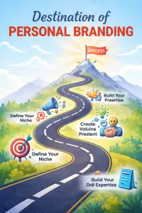 Journey to personal branding.