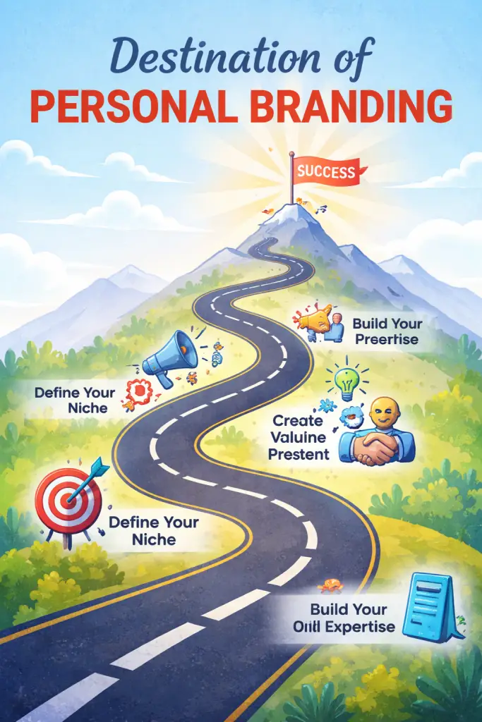 Journey to personal branding.