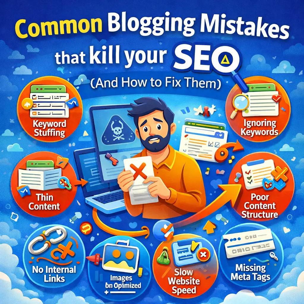 Common Blogging Mistakes.