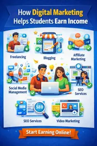 Digital Marketing for Students.