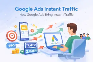 Google Ads Instant Traffic.