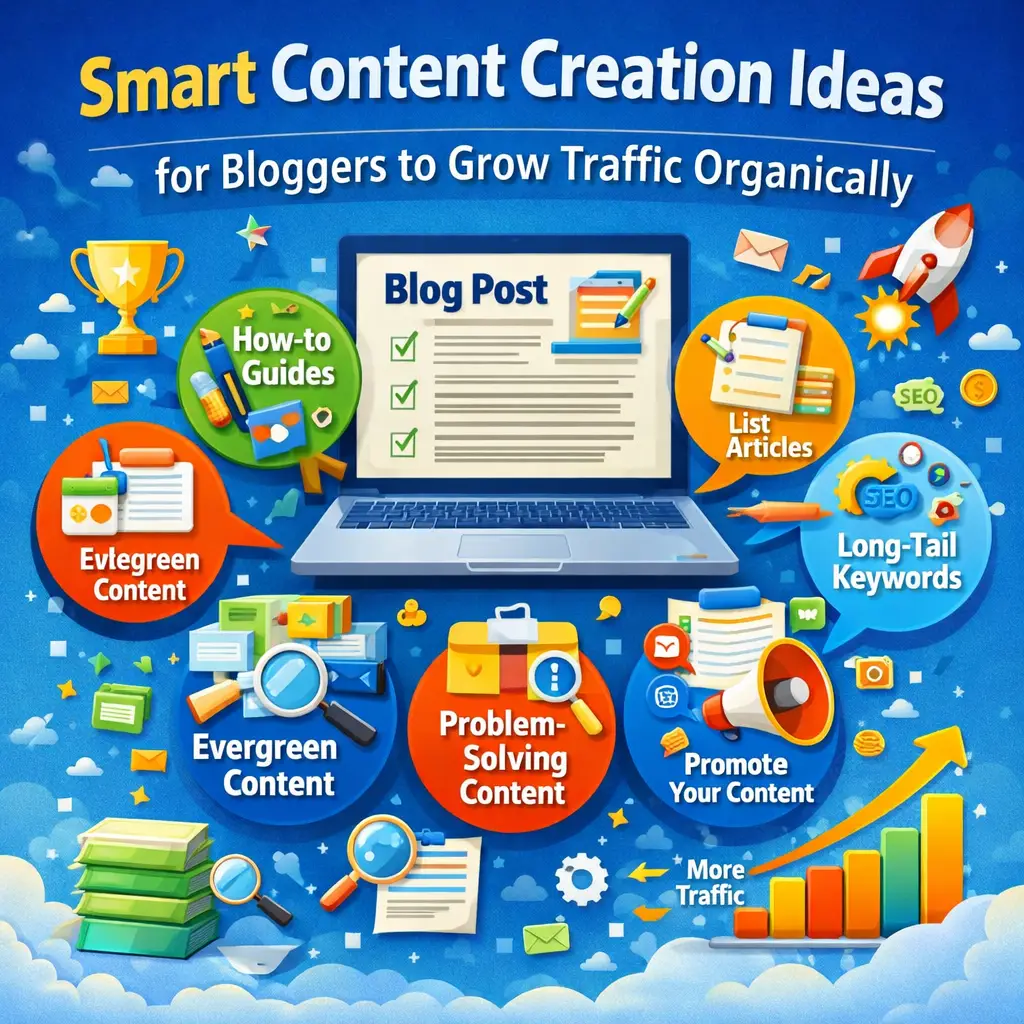 Smart Content Creation Ideas for Bloggers.